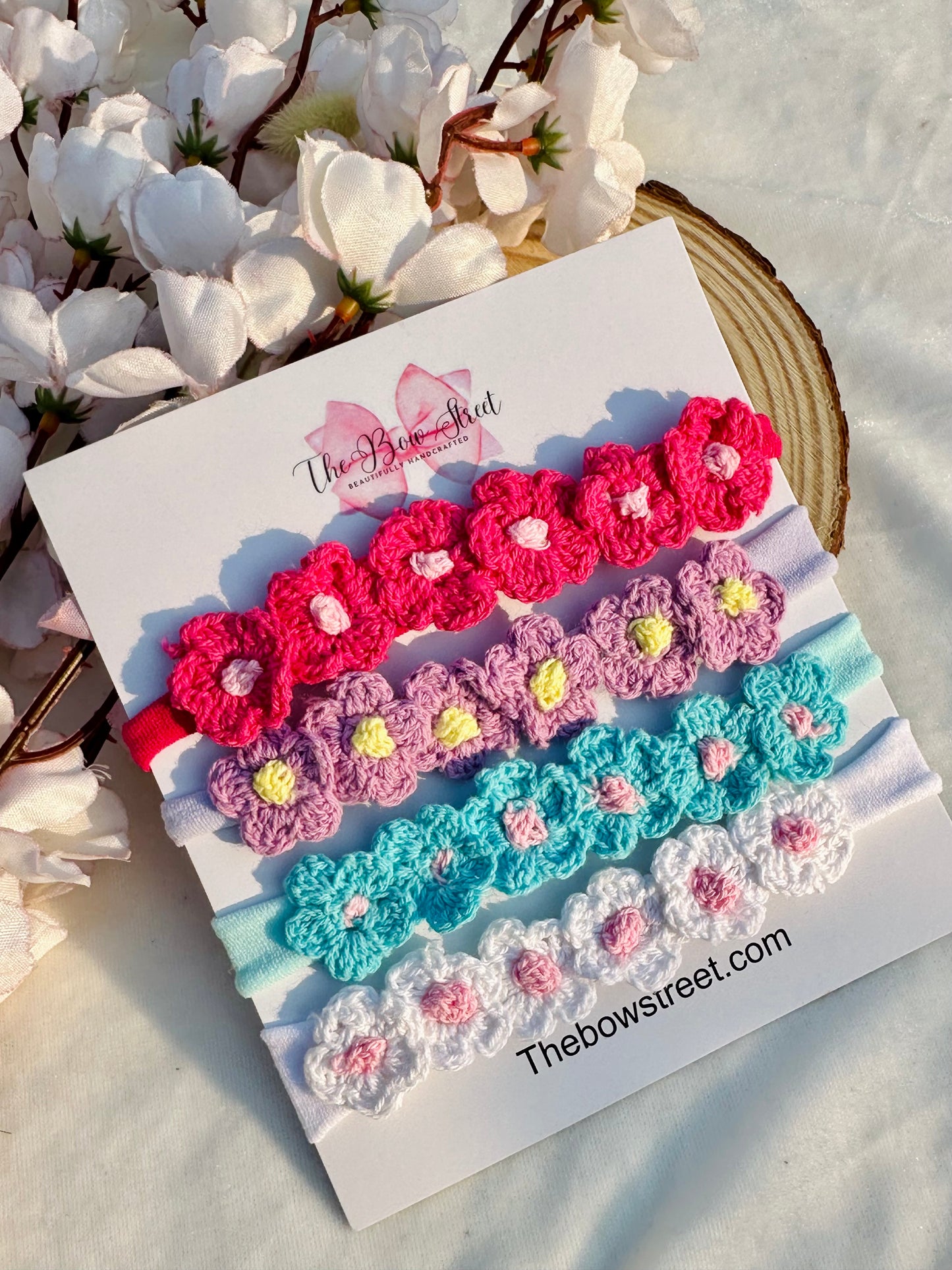 Blossom buddies headbands (set of 4 )